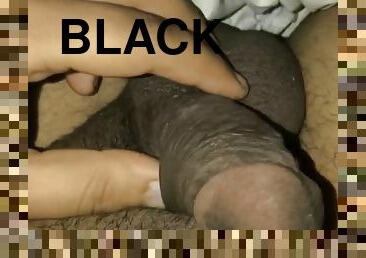 Big Black Monster Cock Is Sleeping 