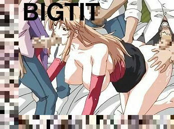 Furyou Ni Hamerarete Jusei Suru Kyonyuu Okaasan The Animation - Episode 2 BIG ASS, Big Ass, Big Ass
