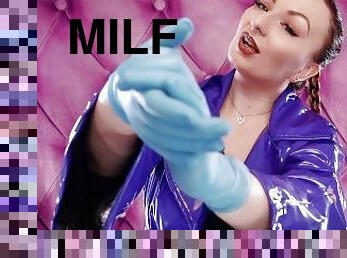 infirmière, milf, pornstar, point-de-vue, fétiche, latex