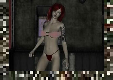 I am your personal virtual redhead stripper girl