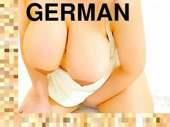 German Milf Massage Her Big Tits And Fingers Her Wet Pussy And Satisfies Her Sexual Needs