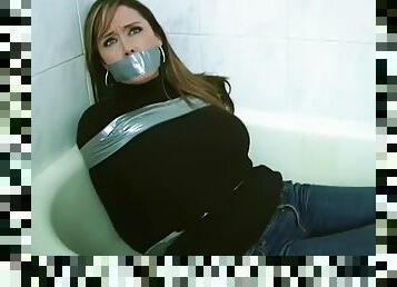 Christina bound and gagged