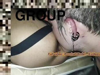 orgie, party, amatör, gay, creampie, gruppsex, college, kuk, halloween, hårt