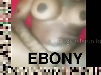 Nice lil' ebony getting fucked by bbc