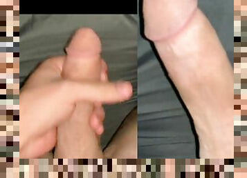 Handjob jerkoff long dick suck dick love handjob 8inche monster dick for you suck deep and hard until cum who suck this 