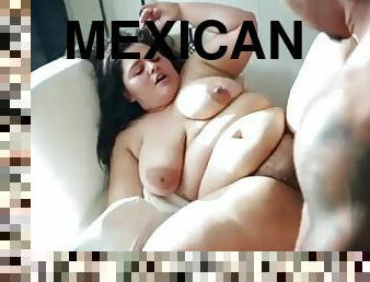 interracial, bbw, mexicano, rabo