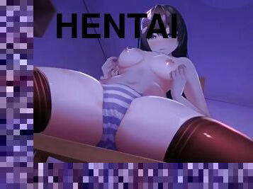 mijando, brinquedo, hentai