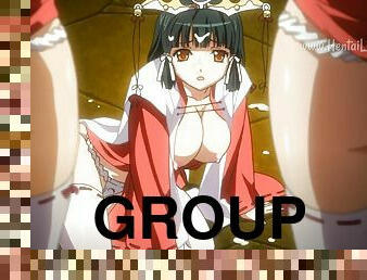 Anime group of men