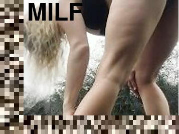 rumpe, offentlig, amatør, anal, milf, lubben, ekshibisjonist, hvit, park