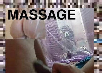 Big Ass Brazilian Step Mom Gets Oiled Ass Massage- I react and Masterbate