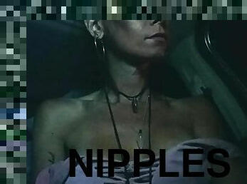 asiatique, gros-nichons, masturbation, mamelons, public, milf, massage, voiture, américaine, percé