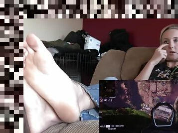 Brittey's Gamer Girl Feet