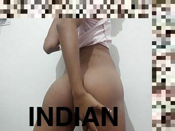 Indian College Girl Shows Natural Tits And Tight Hairy Pussy After Attending Online Class
