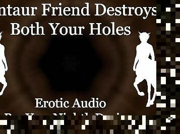 Centaur Destroys Your Holes Until You're Overflowed [Fantasy] [Rough] (Erotic Audio for Women)