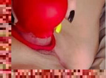 Rose clit sucking toy close up part 1????