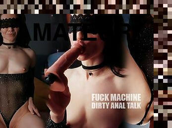 Do you want to fuck my ass? Enjoy…DirtyTalk, Fuck Machine, Anal, FaceFuck