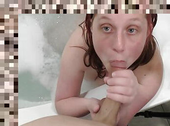 Hottub Scene Blowjob Huge Tits And Ball Licking