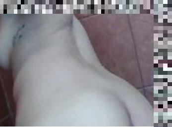 mandi, mastubasi, vagina-pussy, amatir, anal, sayang, remaja, buatan-rumah, mandi-shower, seorang-diri