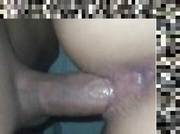 kone, anal, hvid