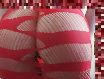 PREVIEW: Stripping and teasing in red!