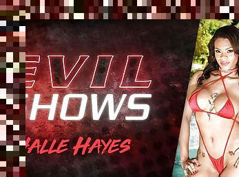 Evil Shows - Halle Hayes, Scene #01