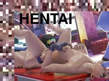 compilação, anime, hentai, 3d