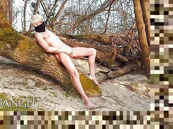 masturbation, en-plein-air, maigre, amateur, gay, allemand, européenne, blonde, euro, action