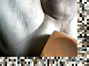 immens, dilettant, anal-sex, spielzeug, homosexuell, chubby, dildo, hintern, allein