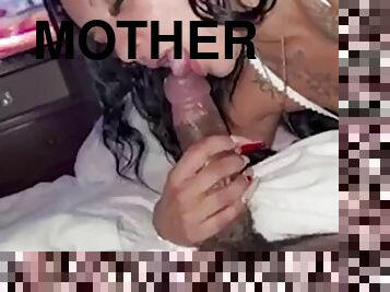 Crazy mother in law orgasm with BBC