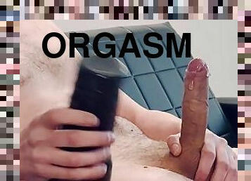 Solo Male afternoon quickie with cumshot
