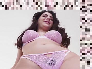 Lingerie babe Valentina Nappi hot interracial anal banging