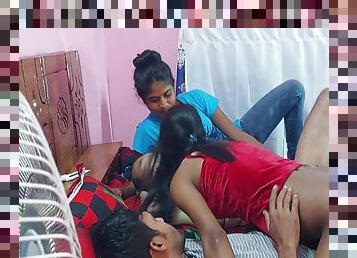 Desi Two Couples First Home Night Sex Enjoy Tight Pussy Fucked Hard Foursome Fucks