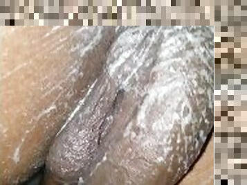 enorme, masturbación, coño-pussy, amateur, maduro, negra-ebony, polla-enorme, paja, negra, prieto