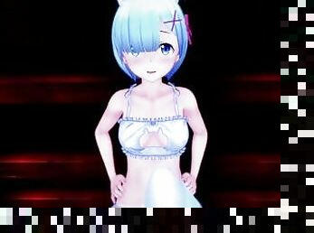 Rem Re:Zero Feet Hentai POV