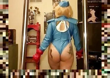 Cammy Cosplay Sexy Dance 3