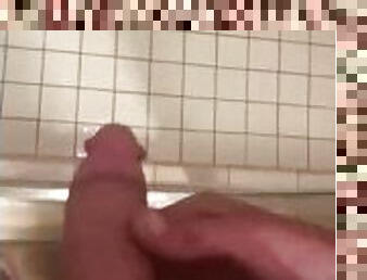 Grandpa in shower @ Y