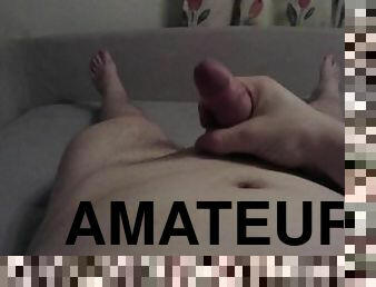 masturbation, amateur, ejaculation-sur-le-corps, ados, gay, maison, branlette, ejaculation, solo