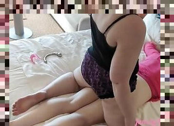 cul, gode-ceinture, amateur, anal, babes, lesbienne, milf, maman, mère, bout-a-bout