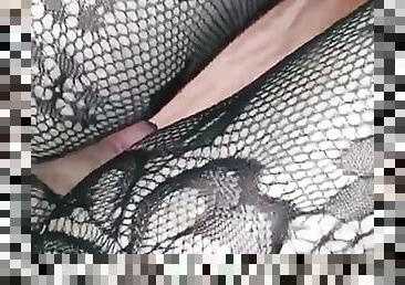 collants, transsexuelle, ladyboy, pieds, jeune-18, ejaculation, petit-ami, jambes