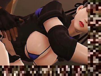 Chun-Li Receiving Huge Dark Dong In Her Ass 2