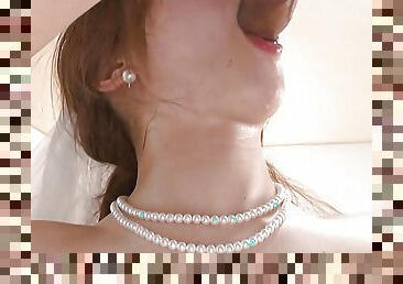 Japanese woman in wedding dress Aiko Endo  is fucked so hard.