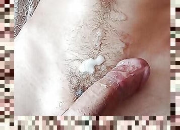 papa, énorme, masturbation, maigre, ejaculation-sur-le-corps, énorme-bite, gay, secousses, ejaculation, horny