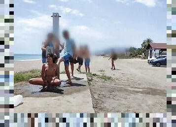 baignade, masturbation, orgasme, en-plein-air, public, chatte-pussy, giclée, amateur, latina, gode