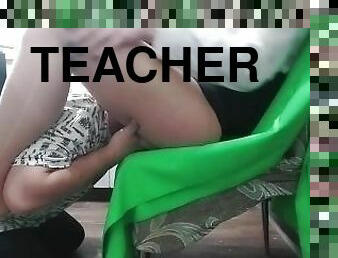 strict cunnilingus teacher