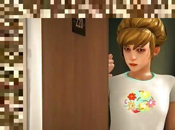 Lust is Stranger Gameplay #08 Kate in Her Cute Sleepwear Looks So Fuckable