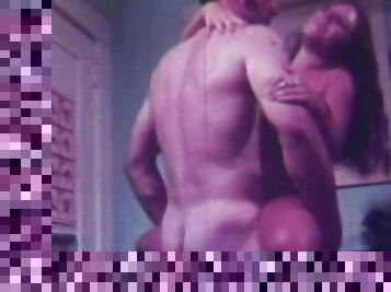 Pretty sexy retro scene with cumshot in the end