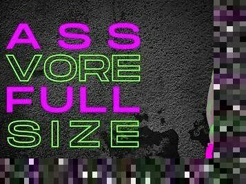 Full size ass vore