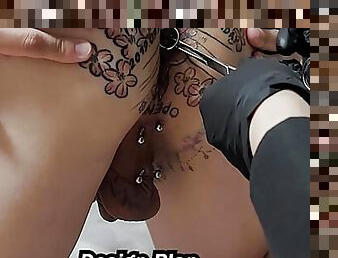 Piercing Anal TATTOO slave, Korean elegant and sexy Queen_Part C