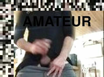 amateur, ejaculation-sur-le-corps, gay, ejaculation, fétiche, solo