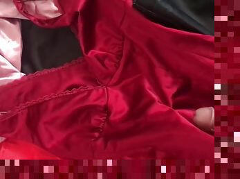 Sexy dresses leather skirt silky tops bra cum part 2